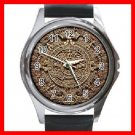 AZTEC Art Ancient History Round Metal Wrist Watch Unisex 137