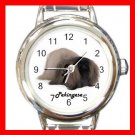 Cute Pekingese Pet Dog Animal Round Italian Charm Wrist Watch 501