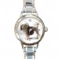 Cute Lowchen Round Pet Dog Animal Round Italian Charm Wrist Watch 515