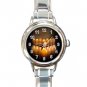 Bowling Game Sports Game Round Italian Charm Wrist Watch 525