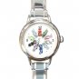 Flip-Flops Slipper Round Italian Charm Wrist Watch 541