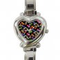 Flip Flops Slipper Heart Italian Charm Wrist Watch 165