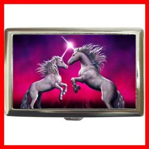 Unicorn Dance Myth Fantasy Fun Cigarette Money Case 033