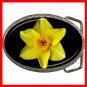 DAFFODIL Yellow Flower Cool Hobby Fun Belt Buckle 003