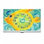 Gold Golden Fish Clock Hobby Business Credit Card Case 37
