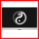 White Black Yin Yang Hobby Business Credit Card Case 42