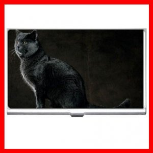 Chartreux Cat Pet Animals Hobby Business Credit Card Case 48