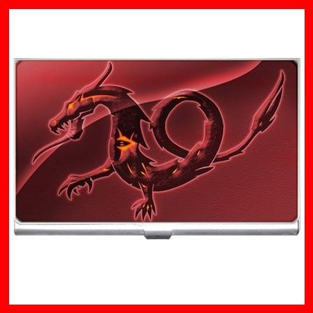 Red Dragon Myth Hobby Business Credit Card Case 52