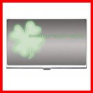 Luck Clover Flowers Hobby Business Credit Card Case 67