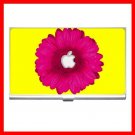 Pink daisy Flowers Hobby Business Credit Card Case 68