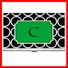 Name Initials Letter "C" Hobby Business Credit Card Case 72