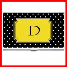 Name Initials Letter "D" Hobby Business Credit Card Case 73