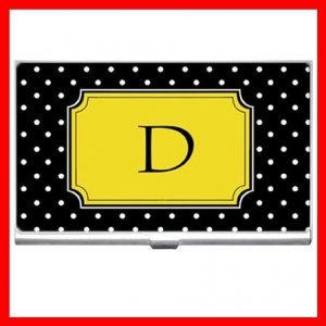 Name Initials Letter "D" Hobby Business Credit Card Case 73