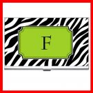 Name Initials Letter "F" Hobby Business Credit Card Case 75