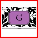 Name Initials Letter "G" Hobby Business Credit Card Case 76