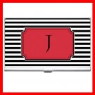 Name Initials Letter "J" Hobby Business Credit Card Case 79