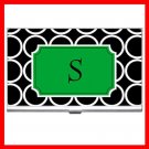 Name Initials Letter "S" Hobby Business Credit Card Case 86