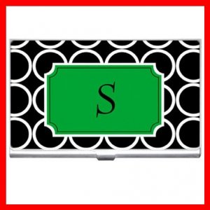 Name Initials Letter "S" Hobby Business Credit Card Case 86
