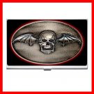 Avenged Sevenfold Skull Hobby Business Credit Card Case 93