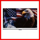 American Flag Eagle Liberty Hobby Business Credit Card Case 95
