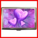 Purple Heart Love Cigarette Money Case 035