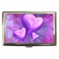 Purple Heart Love Cigarette Money Case 035