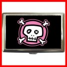 Pink Skull Hobby Cigarette Money Case 036
