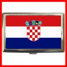 Croatia flag Nation Hobby Cigarette Money Case 040