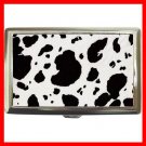 Black Cow Print  Hobby Cigarette Money Case 043