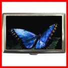 Blue Butterfly Hobby Cigarette Money Case 052