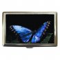 Blue Butterfly Hobby Cigarette Money Case 052