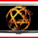 Golden Fire Heartagram Hobby Cigarette Money Case 055