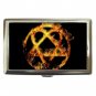 Golden Fire Heartagram Hobby Cigarette Money Case 055