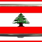 LEBANESE FLAG Hobby Cigarette Money Case 060