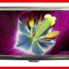 Purple Wave Flower Hobby Cigarette Money Case 068