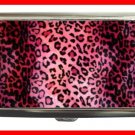 PINK LEOPARD Skin Print Hobby Cigarette Money Case 070