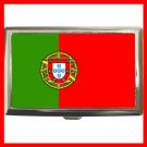 Portugal Flag Nation Patriotic Hobby Cigarette Money Case 080