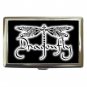 DRAGONFLY Black Fly Hobby Cigarette Money Case 085