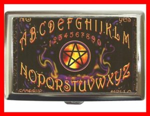Talking Ouija Board Hobby Fun Cigarette Money Case 096