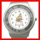Roller Hockey Trophy Sports Stainless Steel Wrist Watch Unisex 133