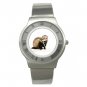 Cute Ferret Pet Animals Stainless Steel Wrist Watch Unisex 135