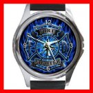 Firefighter Fire Fighter Round Metal Wrist Watch Unisex 147