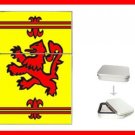 The Old Scottish Rampant Lion Flag Flip Top Lighter + Box New Gift 002