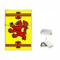 The Old Scottish Rampant Lion Flag Flip Top Lighter + Box New Gift 002