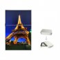 EIFFEL TOWER Paris Night Flip Top Lighter + Box New Gift 009