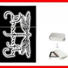 DRAGONFLY Black Hobby Flip Top Lighter + Box New Gift 010