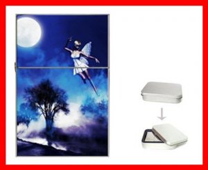 Fairy's Dreams Myth Hobby Flip Top Lighter + Box New Gift 011