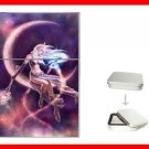 Purple Moon Myth Hobby Flip Top Lighter + Box New Gift 012