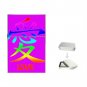 Love Chinese Character Hobby Flip Top Lighter + Box New Gift 016