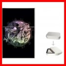 Dragons Tiger Yin Yang Myth Hobby Flip Top Lighter + Box New Gift 017